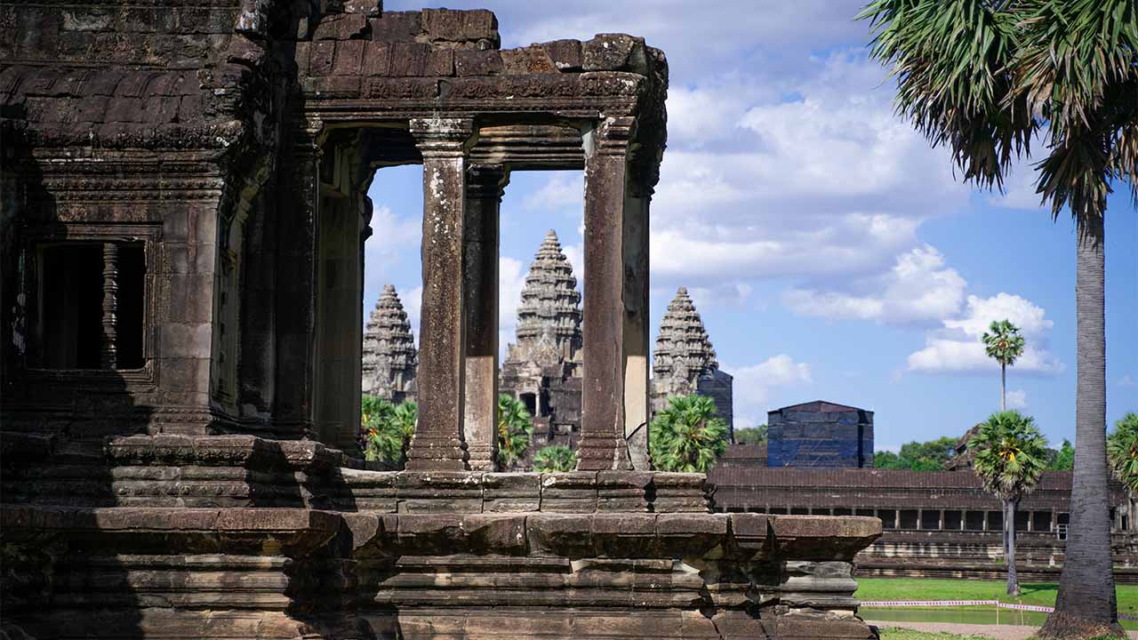 Angkor Wat view, Siem Reap, Cambodia